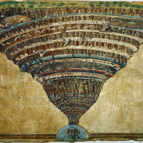 illustration-to-the-divine-comedy-by-dante-alighieri--abyss-of-hell---1480-1490--found-in-the-collection-of-the-biblioteca-apostolica-vaticana--486777773-5c3a03c246e0fb00016261f2